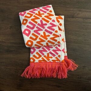 Dunkin' Pink and Orange Scarf